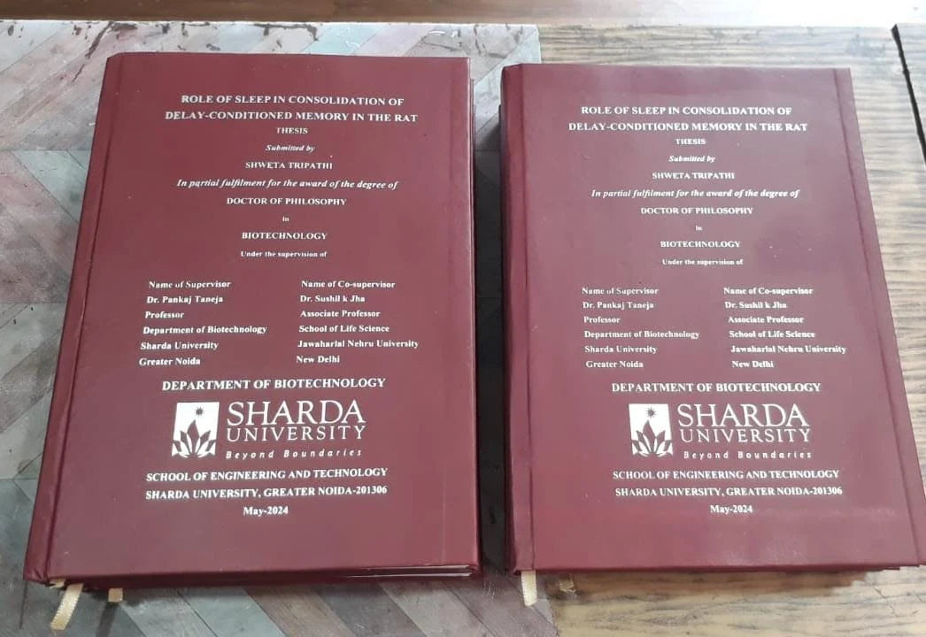 Thesis Book Hardbound Binding | Premium Thesis Printing – PRINTSWALA