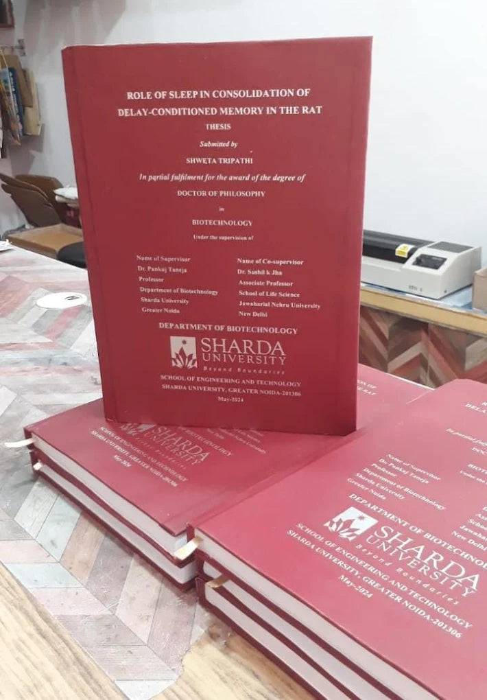 Thesis Book Hardbound Binding | Premium Thesis Printing – PRINTSWALA