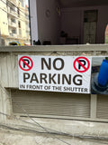 No Parking - Sign Boards (3x1.5 Feet)