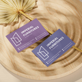 Luxury Visiting Card (Velvet Finish)