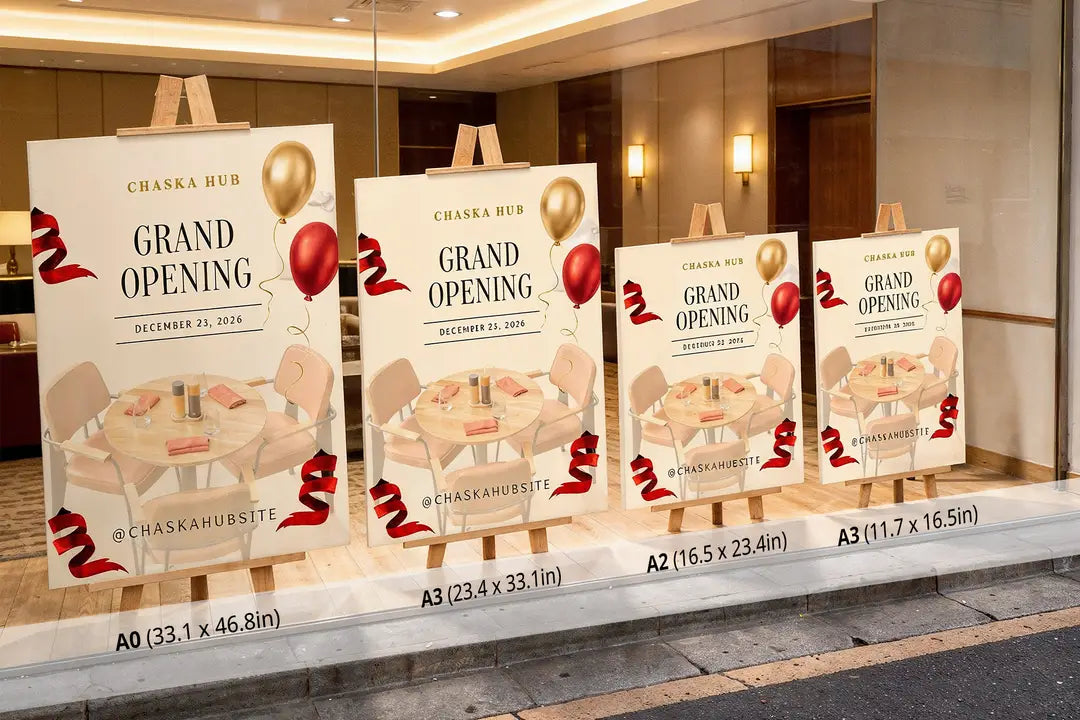 Sun Board Posters – Custom Promotional Display Boards