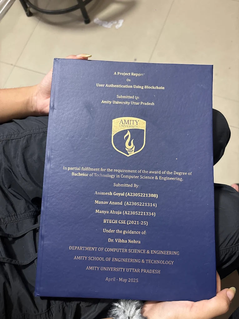Thesis Book Hardbound Binding | Premium Thesis Printing – PRINTSWALA